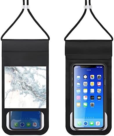 Mavi Mermer 01 Su Geçirmez Telefon Kılıfı-Plaj Dostu Kuru Çanta, Açık Havada Yaşam Tarzı Kılıfı-iPhone ile uyumlu, Samsung