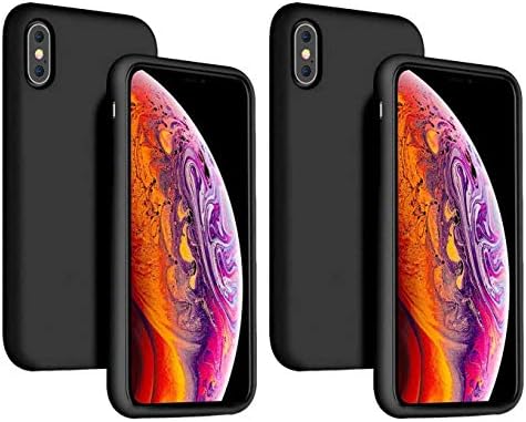 2 Paketi ile Uyumlu iPhone Xs Max Durumda 6.5 İnç(2018), Prim Yumuşak TPU Ultra-İnce Slim Fit Esnek Darbeye Tampon Cep Telefonu
