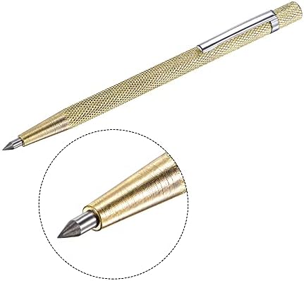 uxcell Cam Kesici 6-12mm, kalem Tarzı Yağ Besleme Karbür İpucu Plastik Kolu ile 12-20mm Yedek Bıçak, yağ Dağıtıcı ve Kazıma