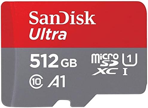 SanDisk Ultra microSD 512GB UHS-I Hafıza Kartı Motorola Telefon Moto G41, Moto G31 (SDSQUA4-512G-GN6MN) A1 Sınıf 10 Full HD
