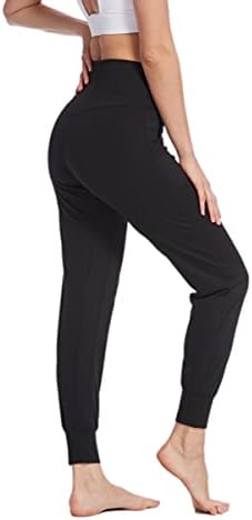 JAYSİLVİA Tereyağlı Yumuşak Joggers/Cepli Aktif Sweatpants, Bayan Yüksek Bel Egzersiz Yoga Pantolonu
