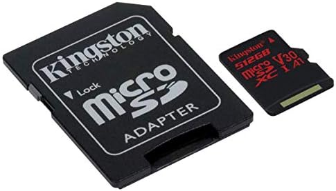 Profesyonel microSDXC 512GB, SanFlash ve Kingston tarafından Özel olarak Doğrulanmış Canon EOS M10Card için çalışır. (80 MB