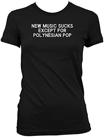 Yeni Müzik Polinezya Pop Hariç Berbat-kadın Rahat Genç Kesim T-Shirt