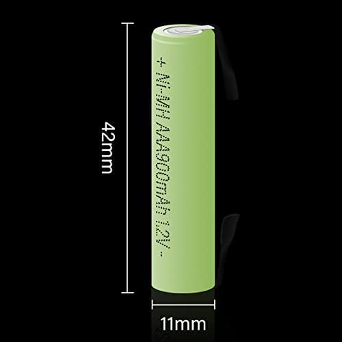 1.2 V AAA şarj edilebilir pil 900 mah Ni-Mh Kaynak Sekmeler için Elektrikli Tıraş Makinesi Jilet Diş Fırçası
