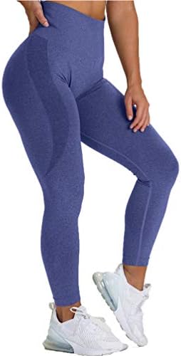 Kadınlar için yüksek Bel Tayt - Karın Kontrol Butt Lift Dikişsiz Yoga Pantolon Atletik Koşu Egzersiz Açık Tayt