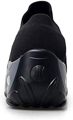 Kadın Örgü Nefes Atletik yürüyüş ayakkabısı hava yastığı Çorap Sneakers Hafif Rahat Slip-on Platformu Loafer'lar
