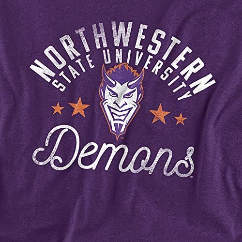 Northwestern State Üniversitesi Resmi Unisex Yetişkin T Shirt Koleksiyonu