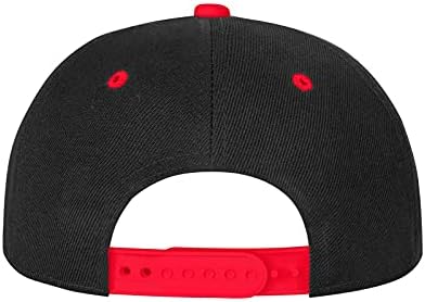 Özel Beyzbol Şapkası, Kişiselleştirilmiş Kendi Tasarım Şapka için Unisex Ayarlanabilir Şapka Düz Ağız çocuk Kontrast Hip Hop
